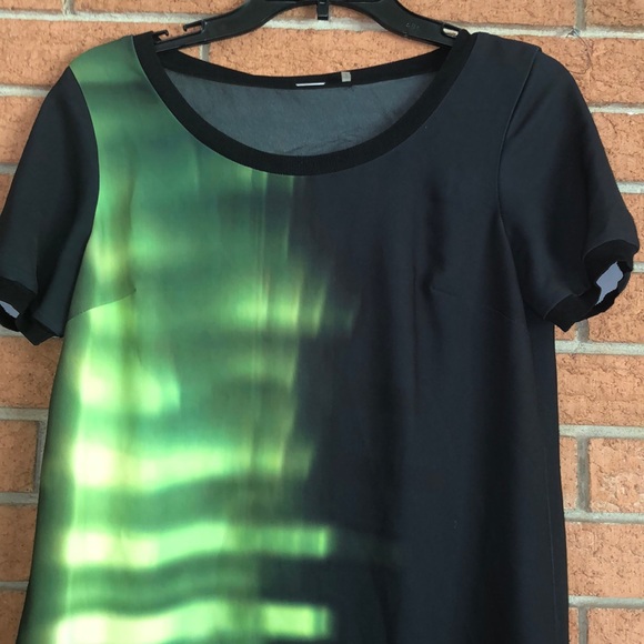 💚ELIE TAHARI💚SPLASH OF COLOR SHIFT DRESS💚 - Picture 3 of 7